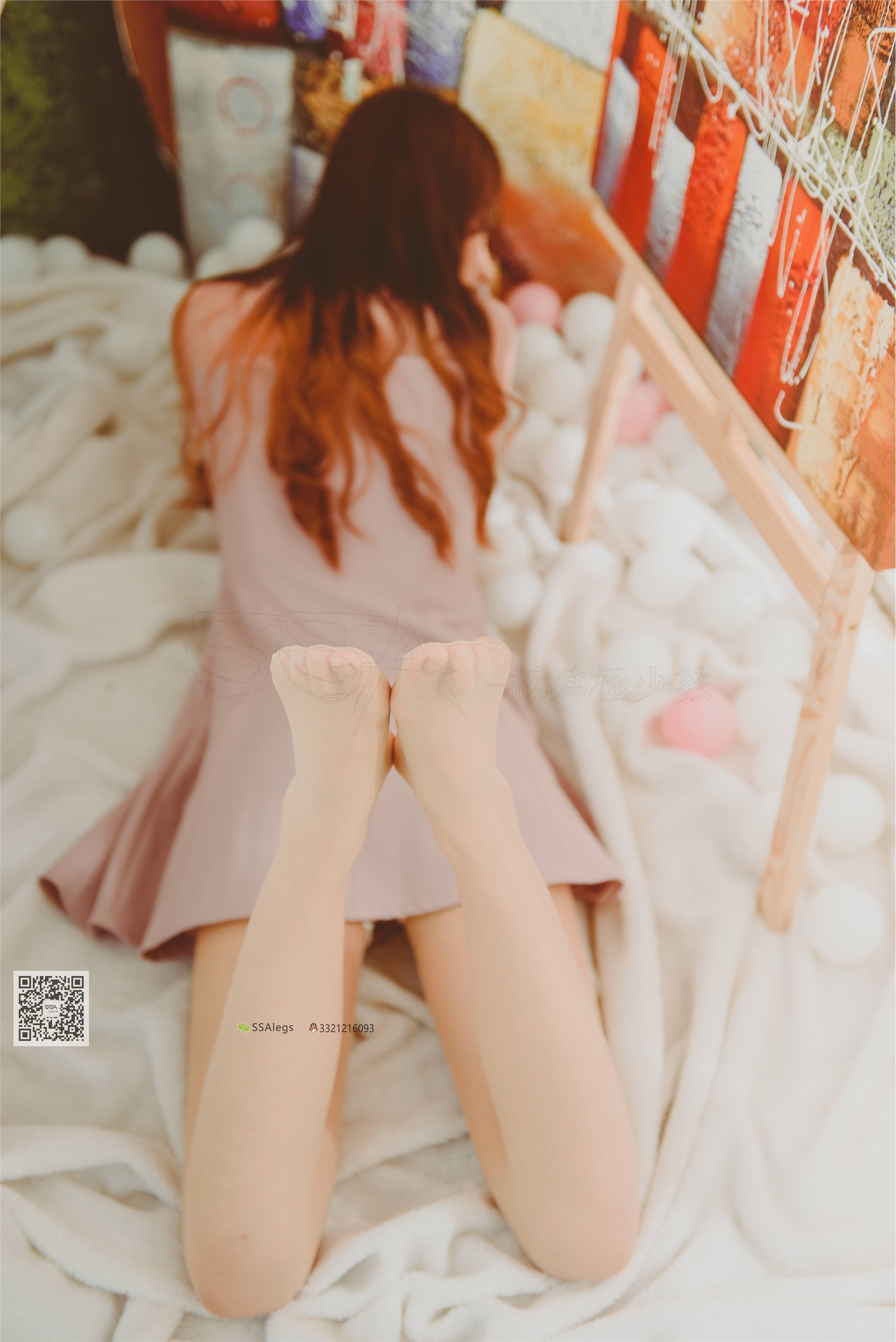 SSA丝社 NO.002 纯-琪琪丝足浴缸小清新